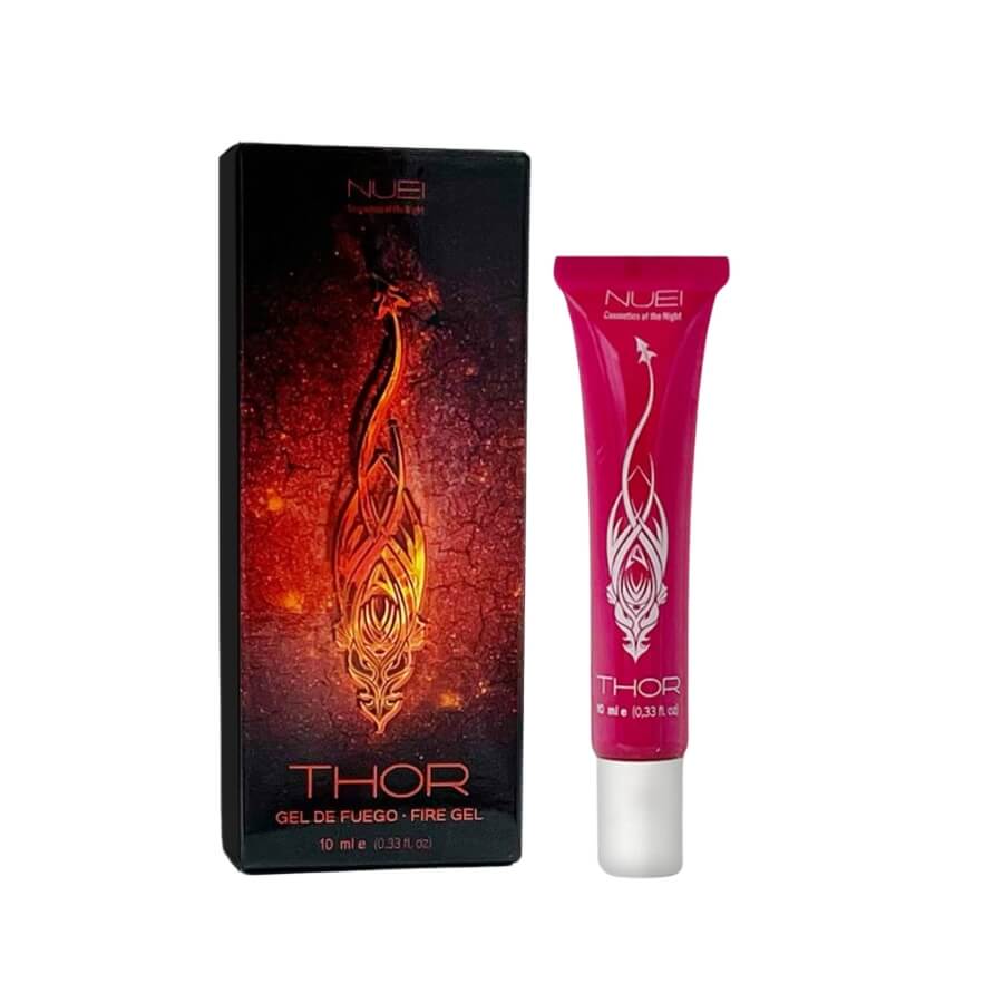 Gel Excitante Efeito Calor Unisex Nuei Thor 10 Ml LX Sex Shop