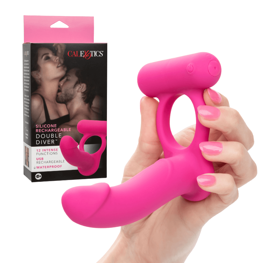 Anel Vibratório Dildo Double Diver LX Sex Shop