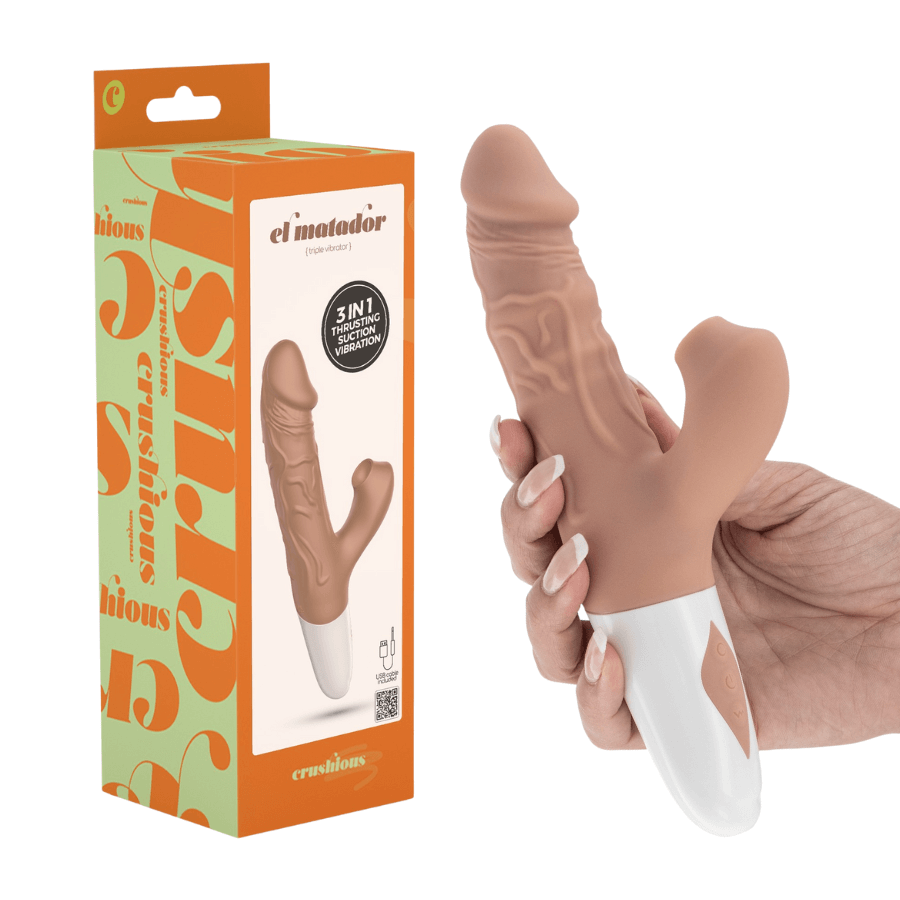 Vibrador De Suc O E Movimento El Matador Lx Sex Shop