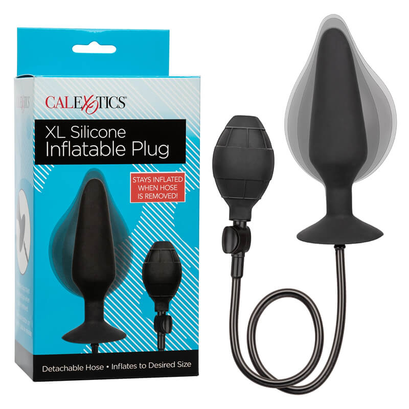 Plug Anal Insufl Vel Xl Silicone Lx Sex Shop