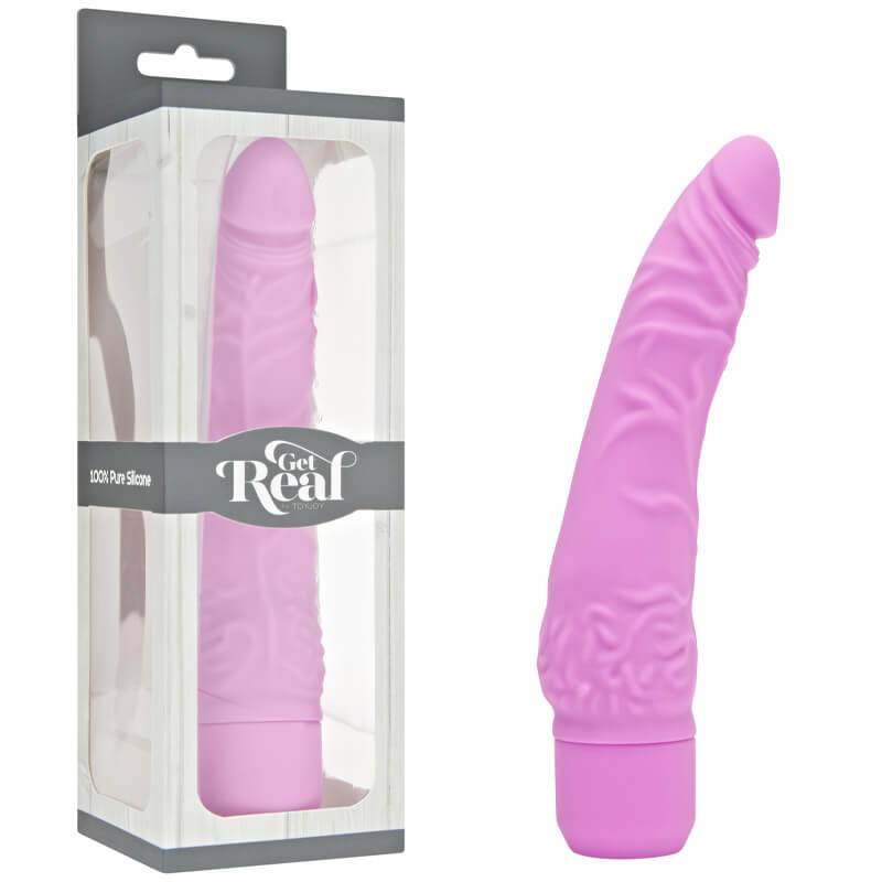 Vibrador Classic Slim Get Real Toy Joy Rosa Lx Sex Shop