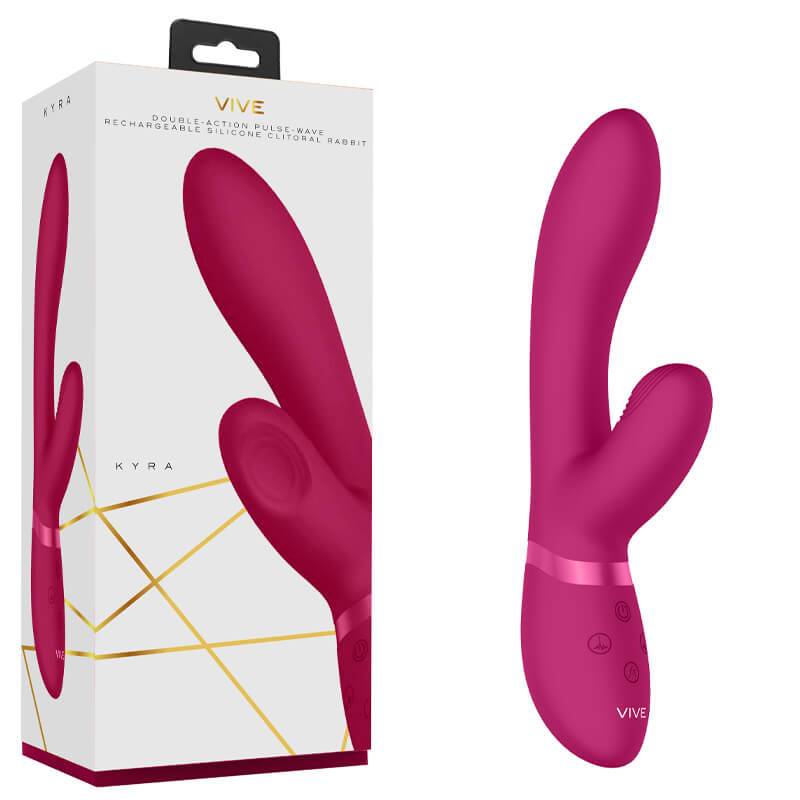 Vibrador Rabbit Vive Kyra Rosa LX Sex Shop