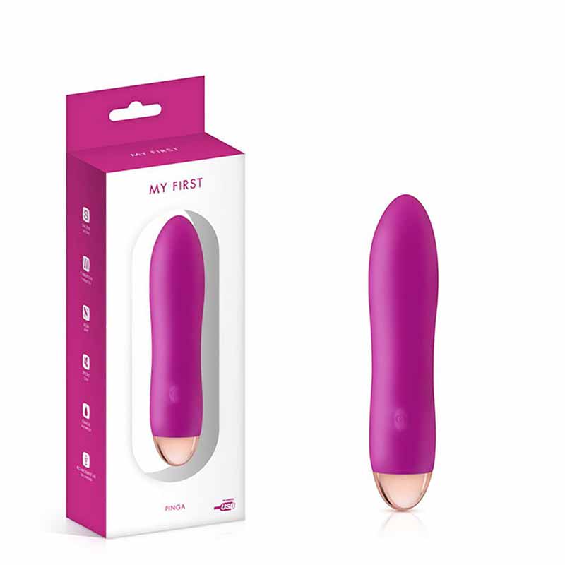 Vibrador My First Pinga Recarreg Vel Rosa Lx Sex Shop