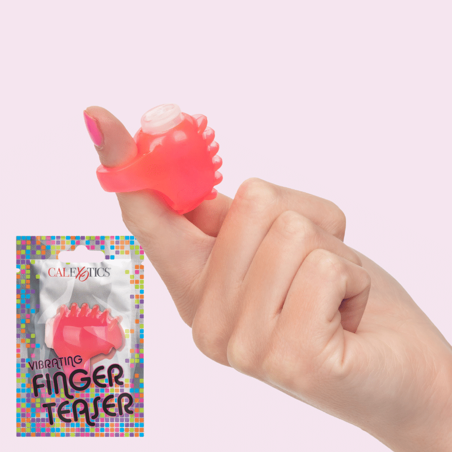 Vibrador De Dedo Finger Teaser Rosa Lx Sex Shop