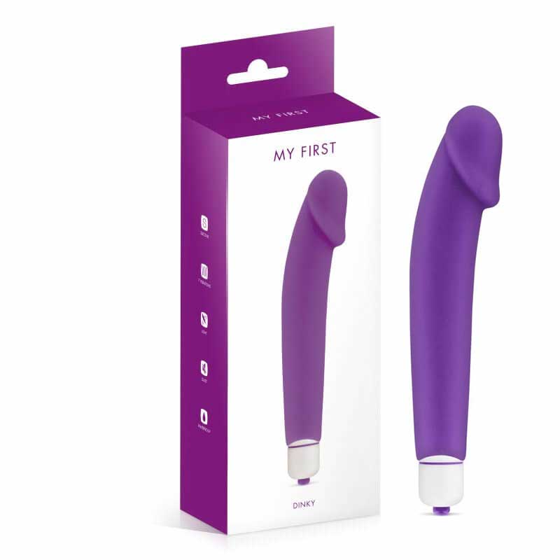 Vibrador My First Dinky Roxo LX Sex Shop