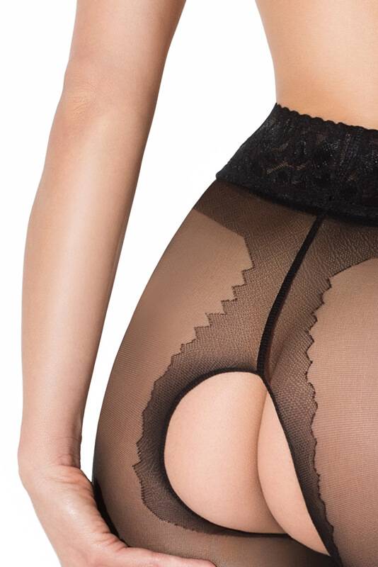 Collant Aberto Hip Lace Amour Preto Lingerie Sexy Lx Sex Shop