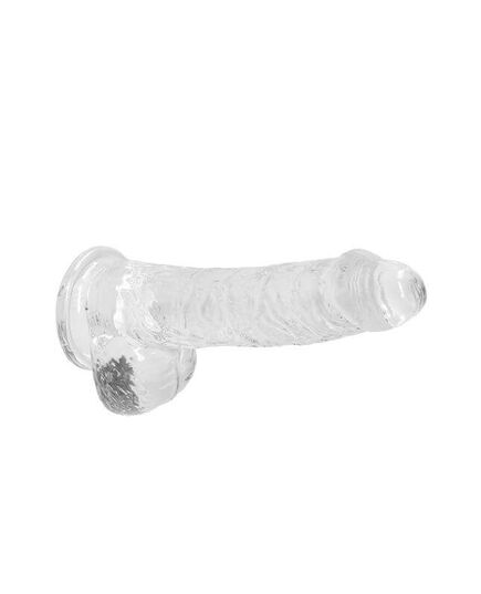 Dildo Realrock Crystal Clear Cm Transparente Lx Sex Shop