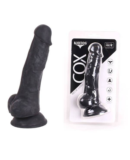 Dildo Kiotos Cox Cm Preto Lx Sex Shop