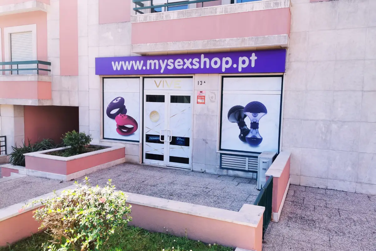Sex Shop em Lisboa. Entrada da My Sex Shop