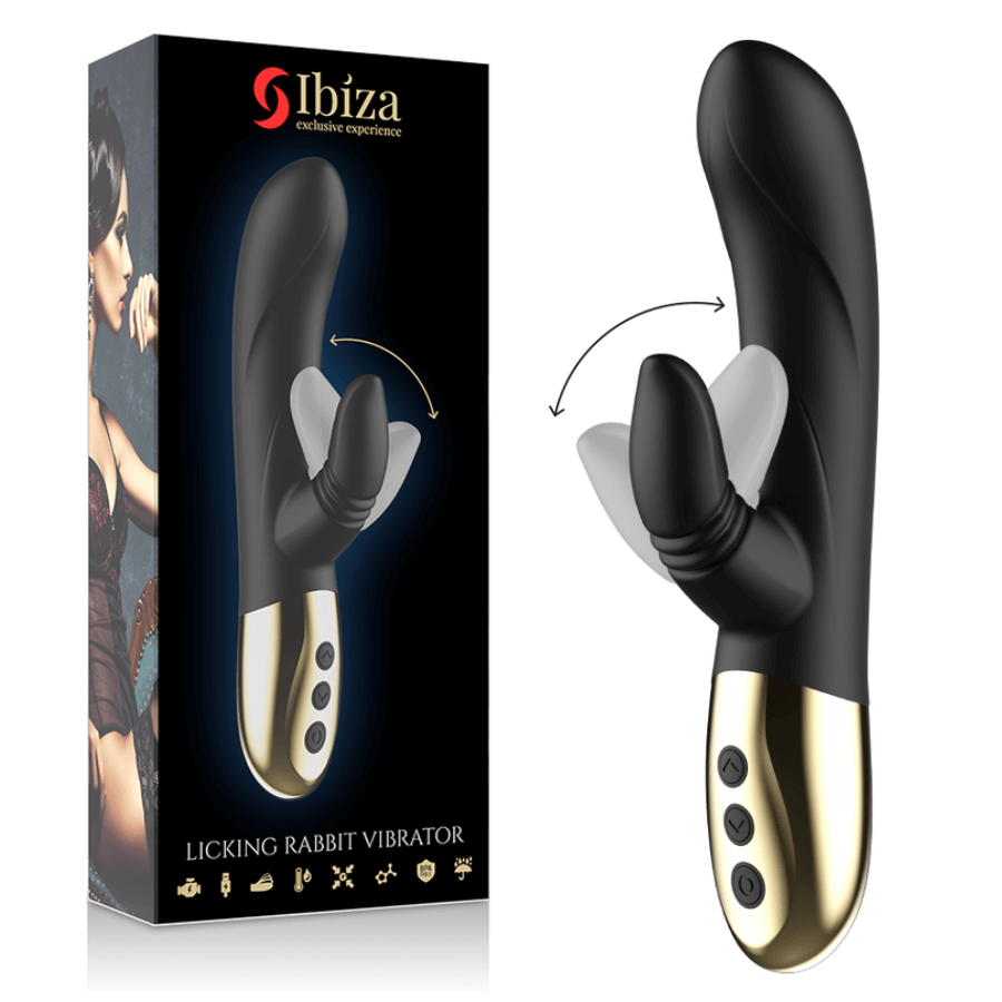 Vibrador Feminino Licking Rabbit - LX Sex Shop