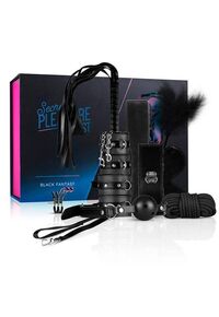 Kit BDSM Secret Pleasure Chest Preto