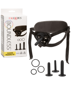 Conjunto Strap-on Boundless Silicone Pegging Kit