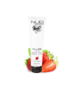 Lubrificante NUEI Inlube Com Aloe Vera Morango 100 ml.