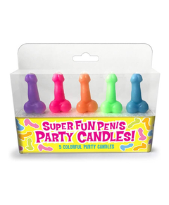 Velas Super Fun Penis Candles Set  LX Sex Shop