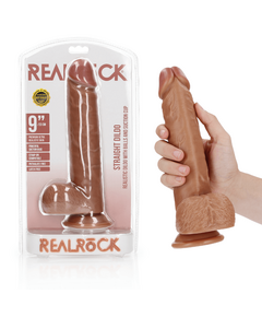 Dildo 9 RealRock 23 cm Mulato