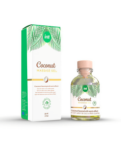 Gel de Massagem com Efeito Calor INTT Coco - My Sex Shop Portugal