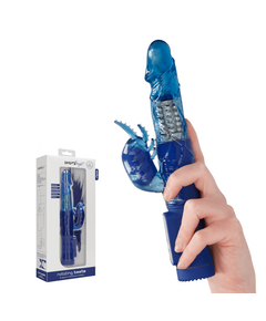 Vibrador Rabbit Rotating Beetle Shots - Azul