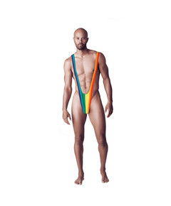 Body Masculino Rainbow Mankini - My Sex Shop