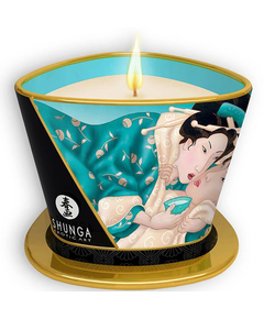 Vela de Massagem Shunga Sensual Island Blossom - My Sex Shop Portugal