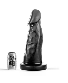 Dildo XXL All Black AB38 27 cm Preto