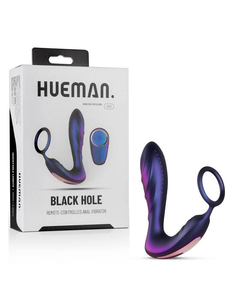 Vibrador Anal Wireless Hueman Black Hole