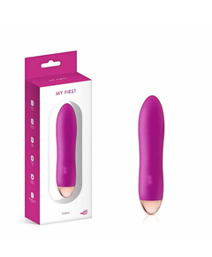 Vibrador My First Pinga Recarregável Rosa