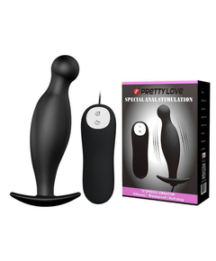 Plug com Vibração Prettylove Special Anal Stimulation