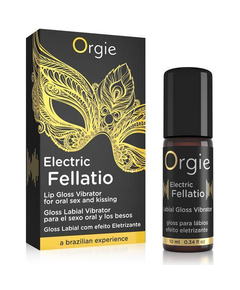 Gloss Labial com Efeito Vibrante Orgie Electric Fellatio 10 ml.