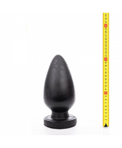 Plug Eggy XXL Hung System Toys Preto 21,5x9,8cm