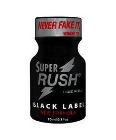 Poppers Super Rush Black Label 10 ml.