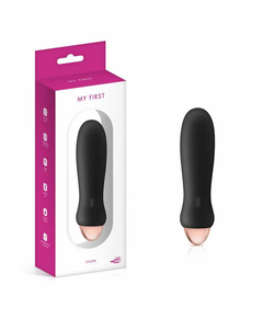 Vibrador My First Chupa Recarregável Preto