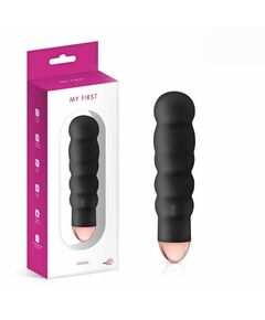 Vibrador My First Giggle Recarregável Preto