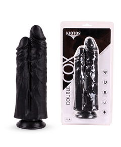 Dildo Duplo Kiotos Cox nº 029 Preto