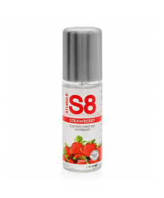 Lubrificante à Base de Água S8 Flavored Aroma Morango 125 ml.