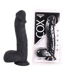 Dildo XXL Kiotos Cox 004 29cm Preto