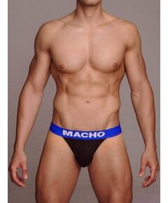 Slip Desportivo Macho Underwear MS079 Preto & Azul