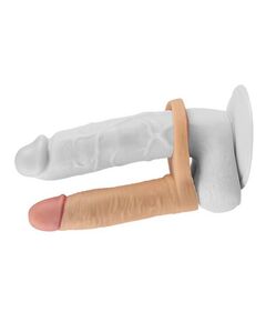 Dildo Dupla Penetração Ultra Soft Double Lovetoy 5.8"