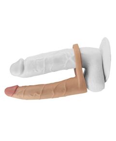 Dildo Dupla Penetração Ultra Soft Double Lovetoy 7"