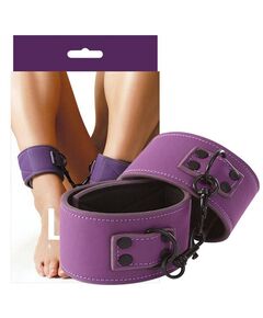 Algemas para Tornozelos Lust Bondage Series Roxo