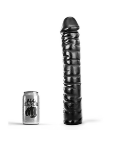 Dildo XXL All Black AB51 38 cm