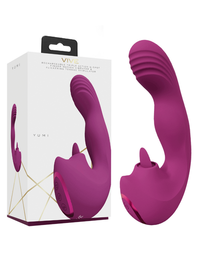 Vibrador Feminino Vive Yumi Rosa