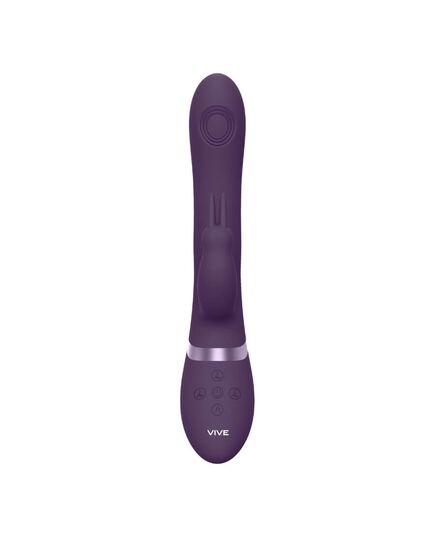 Vibrador Insuflável Vive Taka Roxo