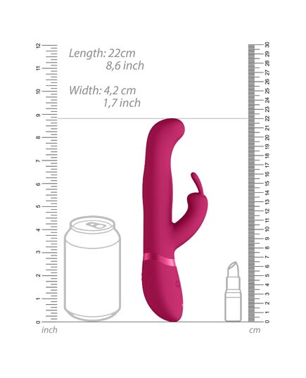 Vibrador Rabbit Vive Izara Rosa