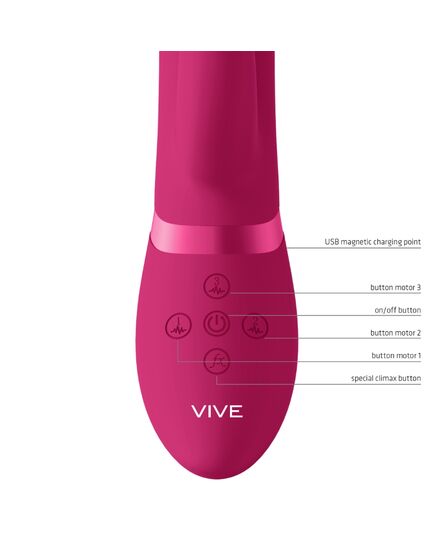 Vibrador Rabbit Vive Izara Rosa