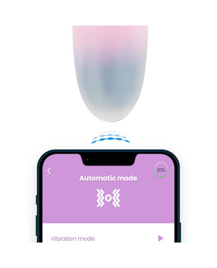 Ovo Vibratório Com App Intoyou Rosa/azul