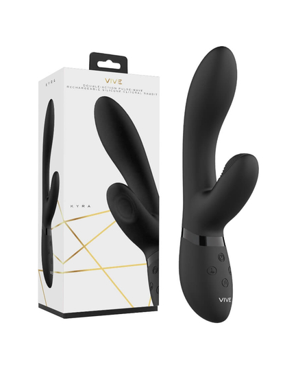 Vibrador Rabbit Vive Kyra Preto