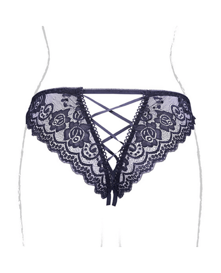 Tanga Zoé Elastic Lace Brief Le Désir by Shots