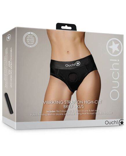 Cueca High Cut Arnês Strap-on Ouch!