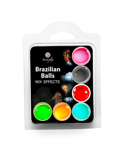 Brazilian Balls Mix Multi-Efeitos 6 un.