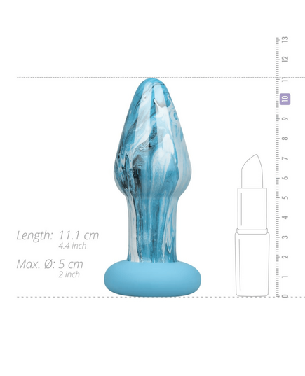 Dildo em Vidro Gildo Ocean Curl